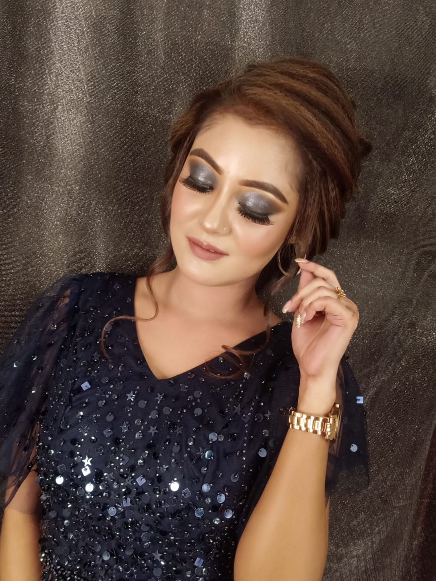 Bridal Makeup Mrs. Trisha Das in Birati